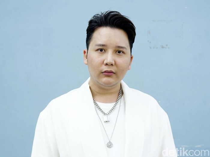 Rangga Moela saat ditemui di studio Trans TV.
