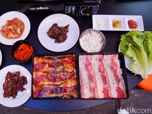 Makan Daging Panggang Korea Sepuasnya dengan Harga Terjangkau