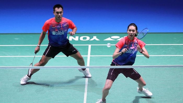 Hafiz Faizal/Gloria Emanuelle Widjaja ke semifinal Japan Open 2019 usai menyingkirkan Zheng Siwei/Huang Yaqiong (Foto: dok. Humas PBSI)