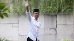 Senyum Jokowi dan Elite Koalisi di Rapat Pembubaran TKN