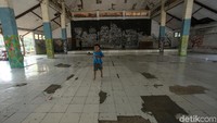 Gedung kesenian ini masih kerap dijadikan tempat latihan anak-anak.