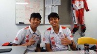 Dua pebalap itu tampil untuk Astra Honda Racing Team.