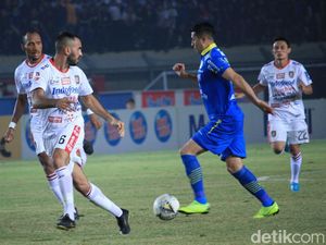 Konsentrasi dan Kerja Keras Kunci Kemenangan Bali United atas Persib