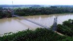 Ada Jembatan Gantung, Lebak-Serang Cuma Sepelemparan Batu