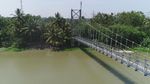 Ada Jembatan Gantung, Lebak-Serang Cuma Sepelemparan Batu