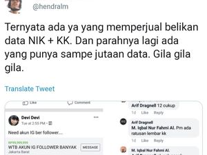 Hendak Dipolisikan Kemendagri, Hendra Pencuit Jual Beli Data e-KTP Kecewa