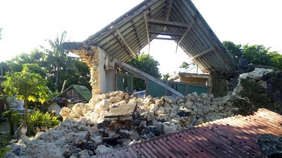 Begini Kerusakan Akibat Gempa di Filipina