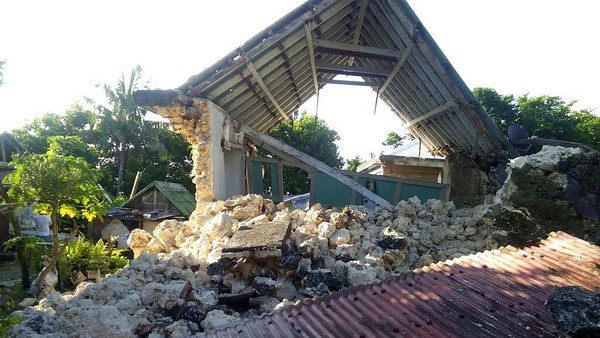 Begini Kerusakan Akibat Gempa di Filipina