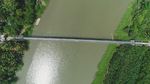 Ada Jembatan Gantung, Lebak-Serang Cuma Sepelemparan Batu