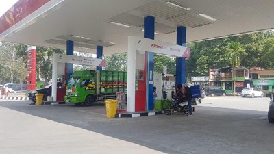 Tetap Buka, Ini Situasi SPBU di Sekitar Tangkuban Perahu