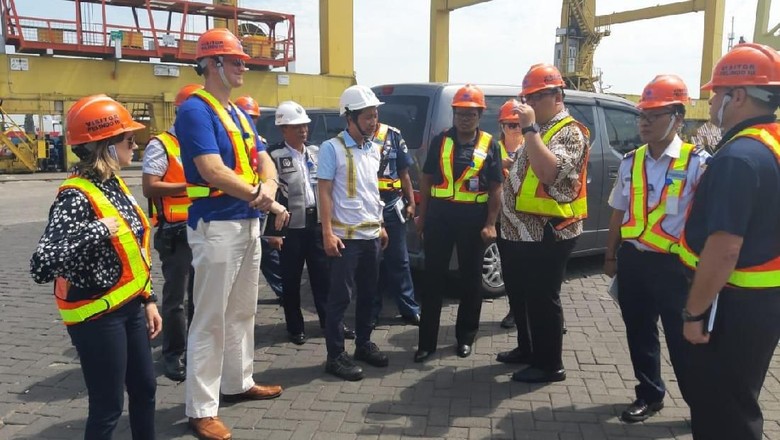 Amerika dan Inggris Puji Fasilitas Keamanan 2 Pelabuhan RI Amerika dan Inggris Puji Fasilitas Keamanan 2 Pelabuhan RI