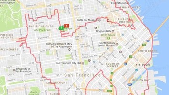 Lenny sudah menciptakan lukisan lewat lari ini selama lebih dari 3 tahun. Ia sudah menciptakan tak kurang dari 30 desain unik. (Foto: Dok. Lenny Maughan via Boredpanda)