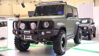 PT Suzuki Indomobil Sales (SIS) kembali menampilkan konsep modifikasi pada Gaikindo Indonesia International Auto Show (GIIAS) 2019. Kali ini Suzuki menampilkan Ertiga Luxury Concept, Jimny Tough Concept, dan Carry Fluzh Concept. Istimewa/Dok. Suzuki.