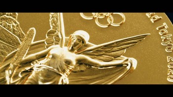 Walau tampak tak ubahnya medali pada umumnya, medali di Olimpiade Tokyo 2020 ini menggunakan material dari sampah elektronik. Foto: Screenshot YouTube/Tokyo 2020