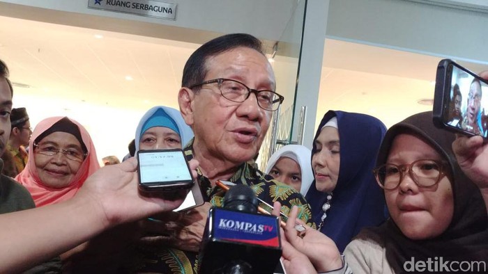 Akbar Tanjung di peluncuran buku Merdeka Sejak Hati (Jefrie-detikcom).