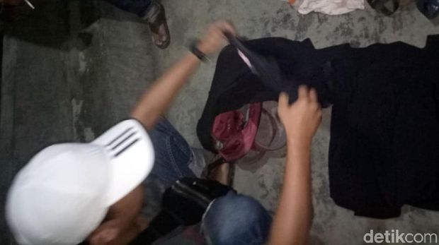 Lokasi warga menemukan tas milik Amelia korban pembunuhan di Sukabumi.