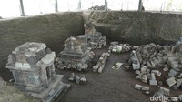 Candi Losari ditemukan sekitar tahun 2004. Saat ditemukan bangunan candi tertutup tanah (Eko Susanto/detikcom)  
