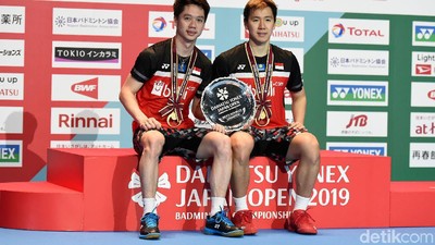 Kevin/Marcus Hat-trick Juara Japan Open
