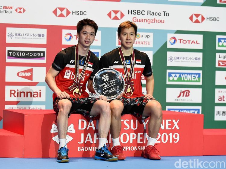 Kevin/Marcus Hat-trick Juara Japan Open