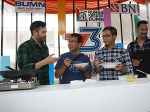 Tora Sudiro hingga Chef Norman Masak Empal Gentong di Halal Park