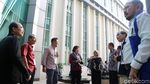Ekspresi Laode Syarif, Basaria dan Antam Novambar Tes Psikologi Capim KPK