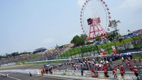 Bianglala yang jadi ciri khas sirkuit legendaris Suzuka.