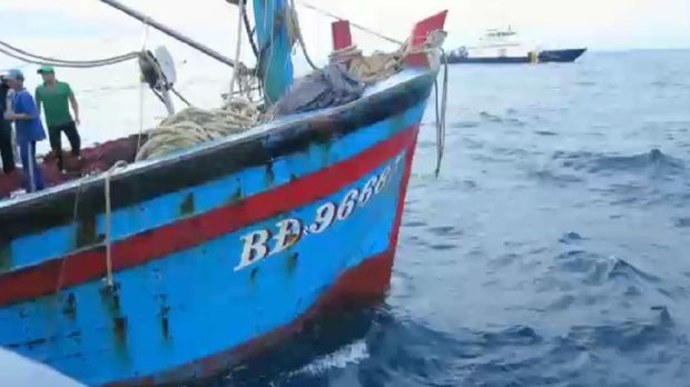 KKP Tangkap Enam Kapal Ikan Ilegal Asal Vietnam dan Filipina