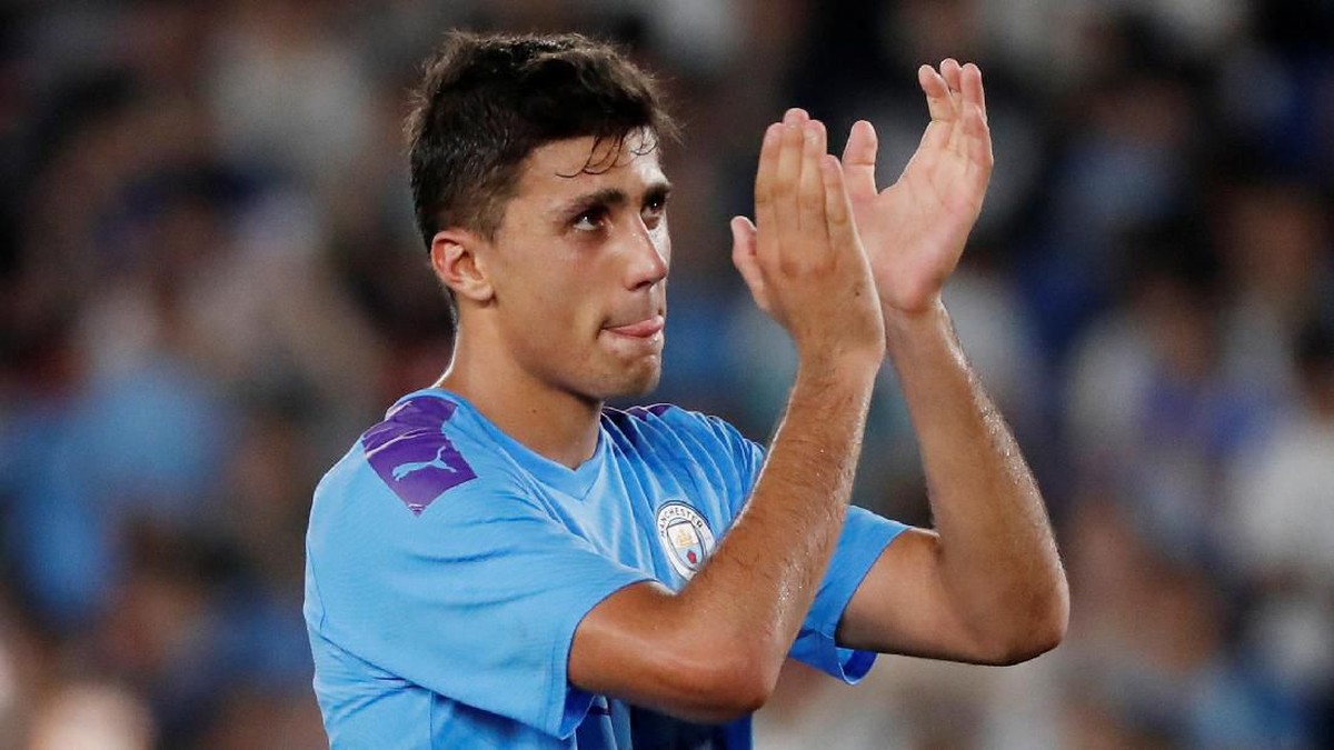 Rodri menegaskan Manchester City tak akan cuma bermain aman saat menjamu Real Madrid di Liga Champions. (Foto: Reuters/Issei Kato)