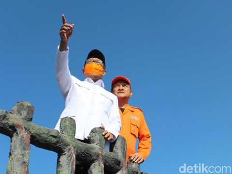 Tinjau Tangkuban Perahu, Ridwan Kamil: Wisatawan Sudah Boleh Datang