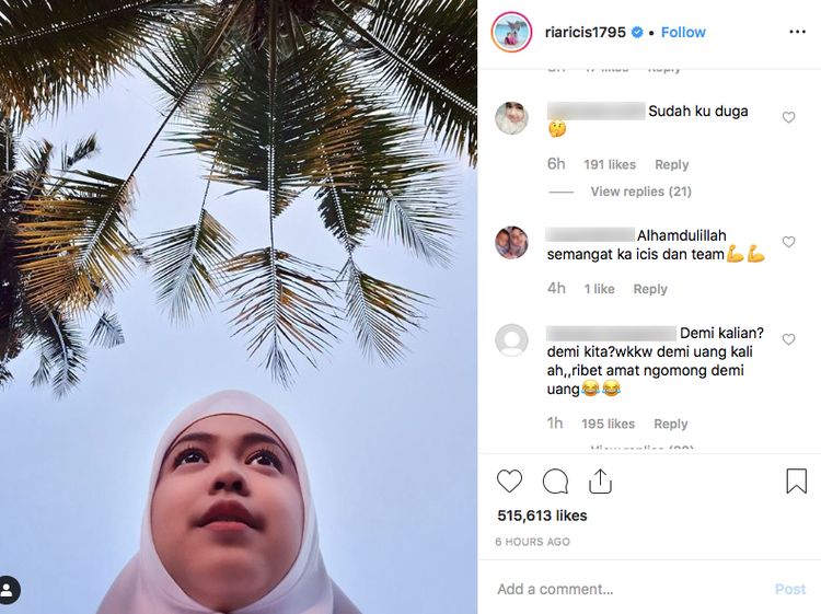 Ria Ricis Balik Lagi, Netizen: Sudah Ku Duga
