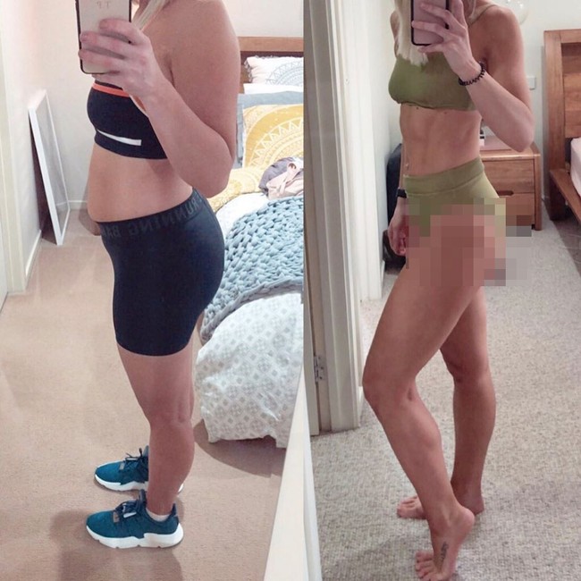 Tess merasa sangat tak nyaman dengan dirinya. Ia pun jadi tak percaya diri dengan tubuhnya yang membengkak. Tess pun mendaftar 28 by Sam Wood, program penurunan berat badan dengan metode olahraga 28 menit setiap harinya.  Foto: dok. Instagram @tes.p