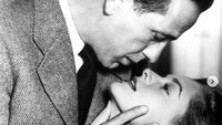 Baru-baru ini ia pun mengunggah foto Lauren Bacall dan Humphrey Bogart, pasangan Hollywood yang terpaut usia 25 tahun dan menuliskan bahwa Camila ingin kisah cintanya seperti ini. Dok. Instagram/camilamorrone
