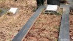 Kemarau, Rumput TPU Tanah Kusir Mengering dan Mati