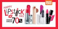 Hari Lipstik Internasional, 6 Brand & Situs Belanja Ini Diskon Hingga 70%
