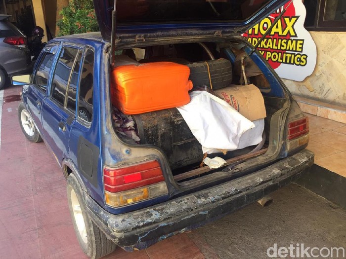 Dua Mobil Modifikasi Pengangkut BBM Diamankan Polisi di Nganjuk