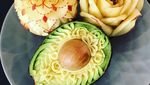 Berukir Cantik, 10 Kreasi Seni Apel Ini Dibuat Seniman Dapur