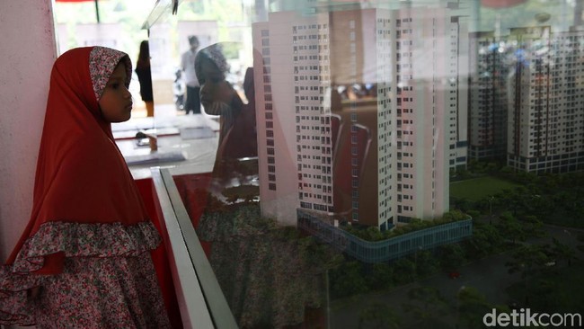 Foto: Warga Antusias Daftar Kredit Rumah DP Rp 0 Foto: Warga Antusias Daftar Kredit Rumah DP Rp 0