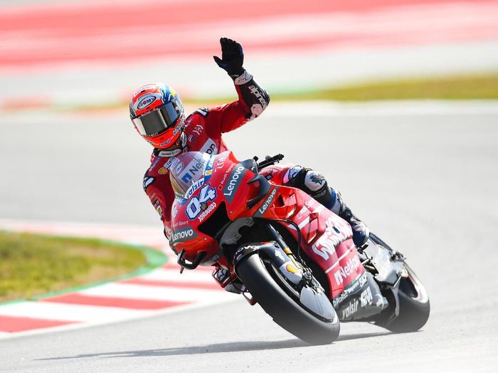 Andrea Dovizioso adalah juara MotoGP Repubik Ceko musim2018 (David Ramos/Getty Images)
