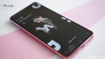 Ada live wallpaper Jennie. Foto: Adi Fida Rahman/detikINET