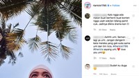 Beragam komentar memenuhi kolom instagramnya, mulai dari yang pro hingga kontra. Dok. Instagram/riaricis1795