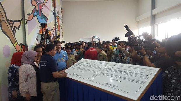 Resmikan GOR Rorotan, Anies: Fasilitasnya Kelas Dunia