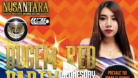 Rere sebenarnya tampil dalam sebuah klub di Kuala Lumpur. Dok. Instagram/rere_monique