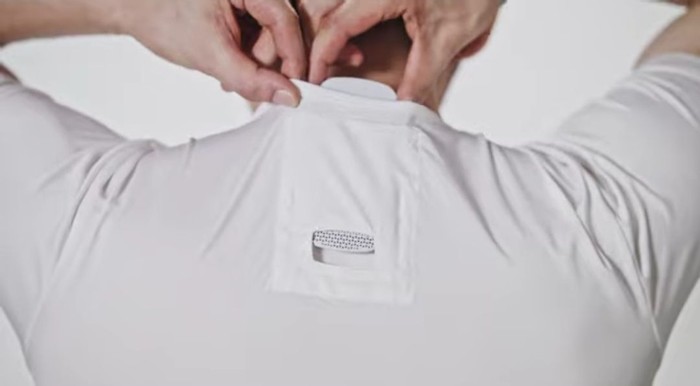 Sony bikin AC yang nempel di badan . Foto: Sony Sony bikin AC yang nempel di badan . Foto: Sony