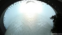 Lantai B2, di mana traveler dapat menjumpai Immersion Garden yang menjadi dasar air terjun (Randy/detikcom)