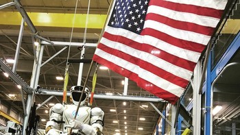 Valkyrie menjadi salah satu andalan NASA dalam usaha Amerika Serikat mengeksplorasi Mars pada 2020. (Foto: Instagram @nasa.valkyrie.robot)