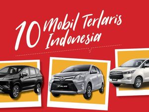 10 Mobil Terlaris Oktober 2019