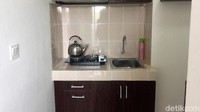Dapur di unit tipe 1 rumah DP Rp 0 ini bisa dirancang seperti show room ini.