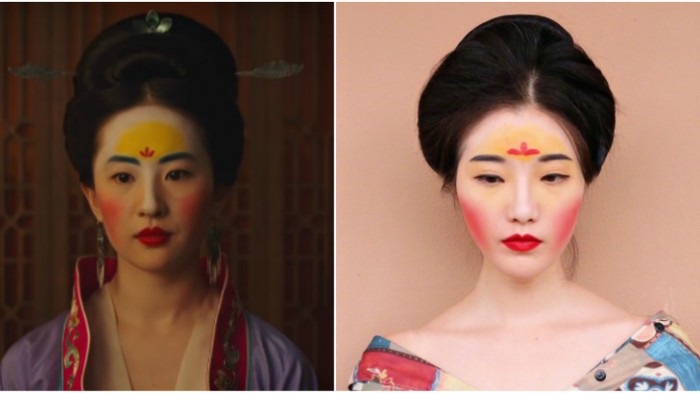 Viral Makeup Ala Mulan Wanita Ramai Ramai Pakai Bedak Dari Tepung Beras