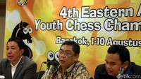 Pecatur muda yang dibawa, yang merupakan juara dalam Kejuaraan Nasional 2018 kelompok C-G. Mereka kan berhadapan langsung dengan pecatur internasional.