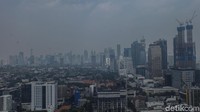AQI 189 di DKI Jakarta berarti kualitas udara di Ibu Kota tidak sehat (unhealthy).